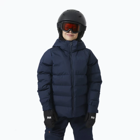 Obrázek produktu Dětská lyžařská bunda Helly Hansen Kvitfjell Race Puffy navy Námořnická modř