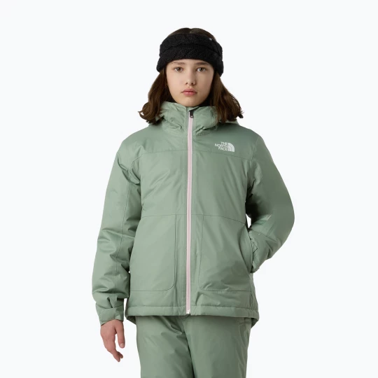 Obrázek produktu Dětská lyžařská bunda The North Face Freedom Insulated slate moss Zelená