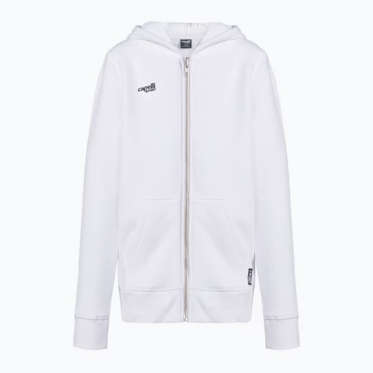 Obrázek produktu Dětská mikina Capelli Basics Youth Zip Hoodie bílá CAPELLI NEW YORK