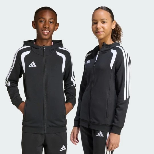 Obrázek produktu Dětská mikina Tiro26 League s kapucí a zipem po celé délce Adidas