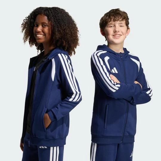 Obrázek produktu Dětská mikina Tiro26 League s kapucí a zipem po celé délce Adidas