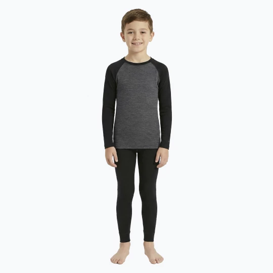 Obrázek produktu Dětská sada termoprádla WOOLCANO Merino SET0982 grey