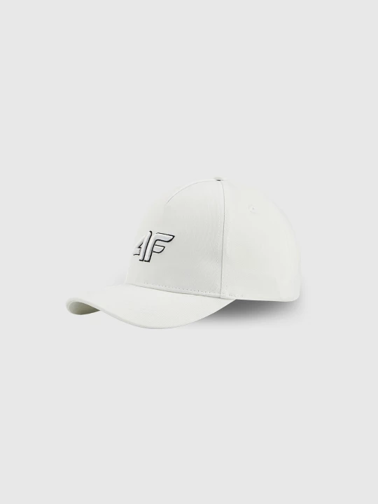 Obrázek produktu Dětská snapback kšiltovka - bílá 4F