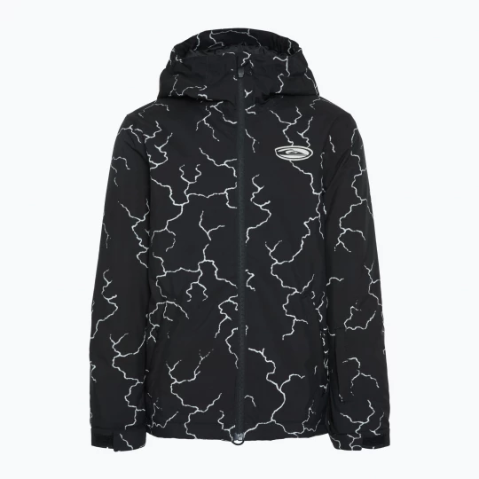 Obrázek produktu Dětská snowboardová bunda Quiksilver High In The Hood Printed high energy black reflective