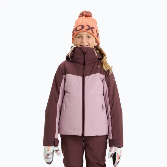 Obrázek produktu Dětská snowboardová bunda ROXY Free Jet Block discreet mauve Růžová