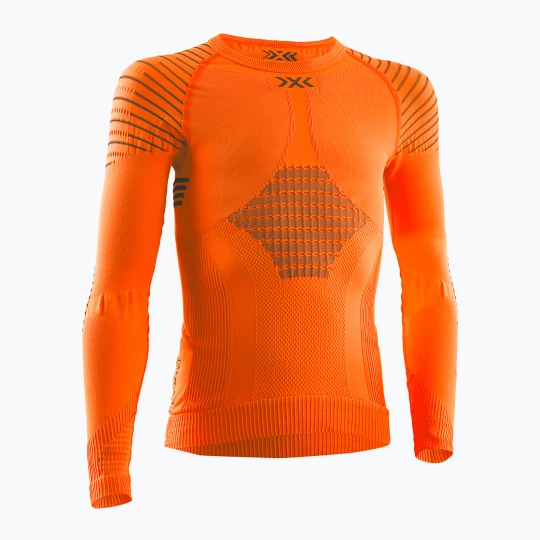 Obrázek produktu Dětská termoakční mikina X-Bionic Invent 4.0 sunset orange / anthracite