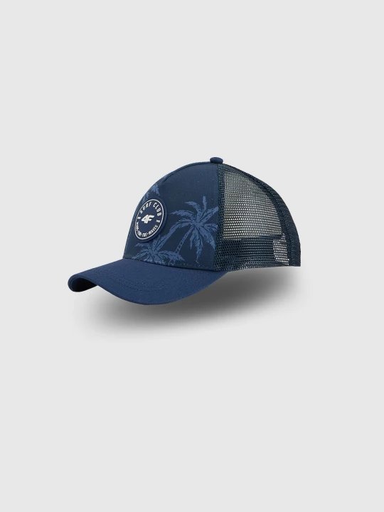 Obrázek produktu Dětská trucker kšiltovka - tmavě modrá 4F