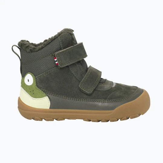 Obrázek produktu Dětské barefoot sněhule Viking Footwear Alv Barefoot Paw Warm Waterproof 2V pine Zelená