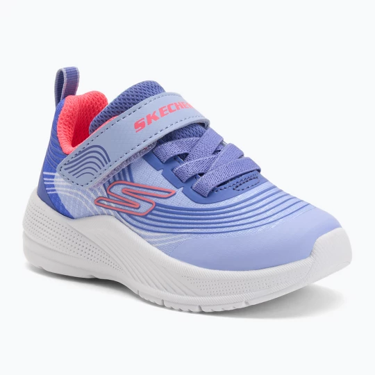 Obrázek produktu Dětské boty SKECHERS Microspec Advance lavander / pink Modrá