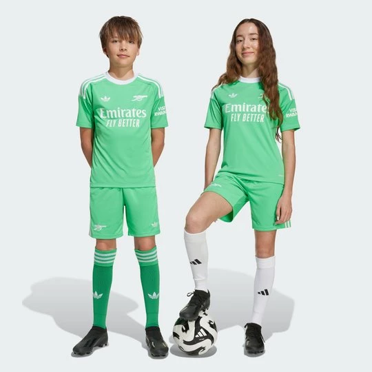 Obrázek produktu Dětské brankářské šortky Arsenal 25/26 v barvách třetí soupravy Adidas