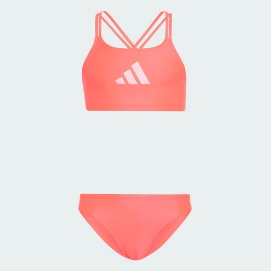 Obrázek produktu DĚTSKÉ DVOUDÍLNÉ PLAVKY GLAM X-BACK Adidas oranžová