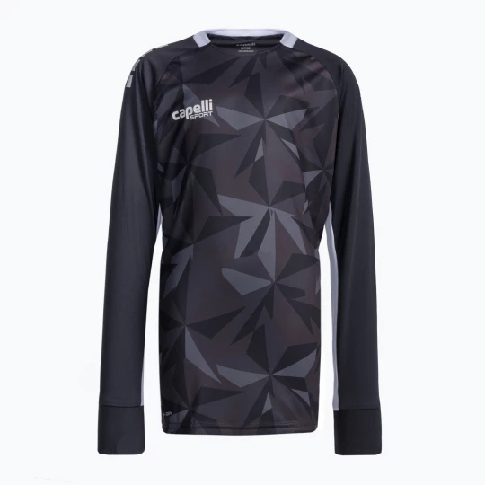 Obrázek produktu Dětské fotbalové tričko Capelli Pitch Star Goalkeeper černá / bílá CAPELLI NEW YORK