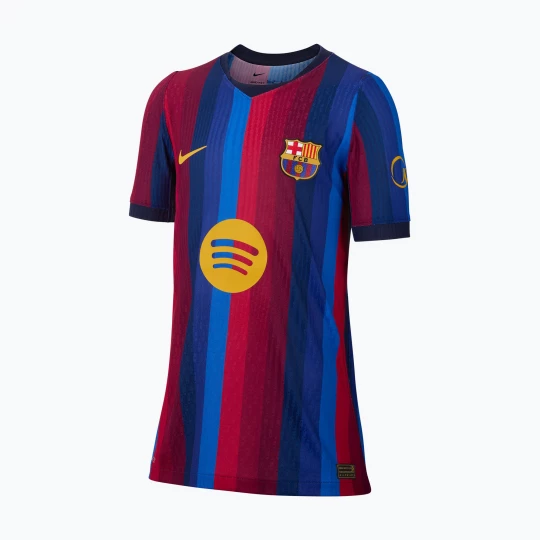 Obrázek produktu Dětské fotbalové tričko Nike FC Barcelona Dri-Fit ADV Match deep garnet / blue void vínová