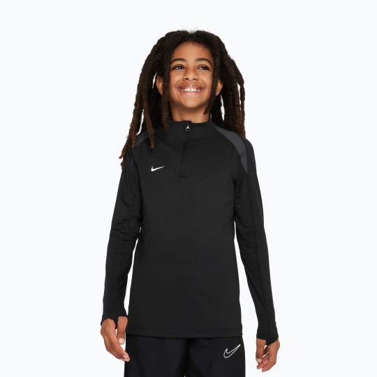 Obrázek produktu Dětské fotbalové tričko s dlouhým rukávem Nike Dri-FIT Strike Jr black / black / anthracite / white