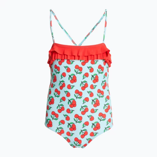 Obrázek produktu Dětské jednodílné dětské plavky Fashy 25780 Small Girls Zelená