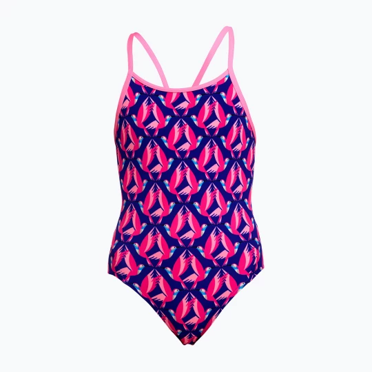 Obrázek produktu Dětské jednodílné plavky Funkita Diamond Back One Piece ho hum Růžová