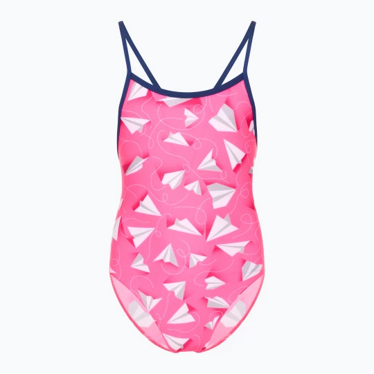 Obrázek produktu Dětské jednodílné plavky Funkita Single Strap One Piece paper pink