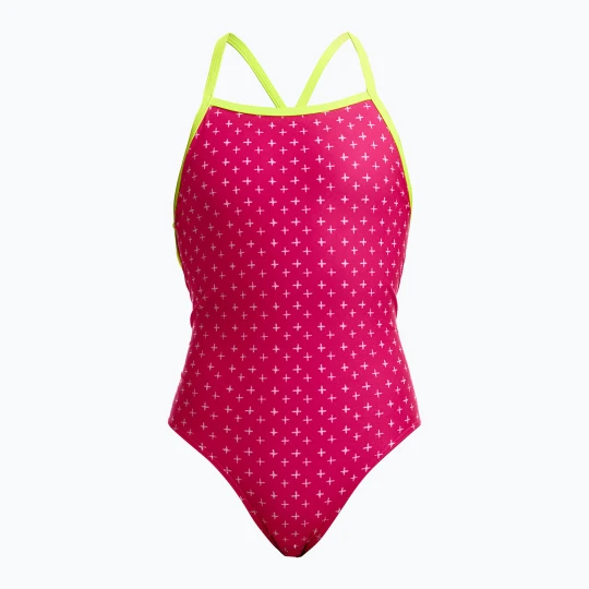 Obrázek produktu Dětské jednodílné plavky Funkita Strapped In One Piece pink proton
