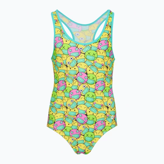 Obrázek produktu Dětské jednodílné plavky RAS Face Classic Back multicolour