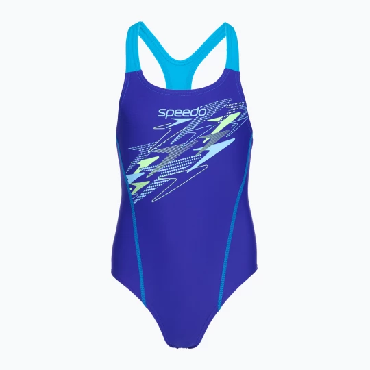 Obrázek produktu Dětské jednodílné plavky Speedo Medley Logo Medalist sapphire / mayan blue