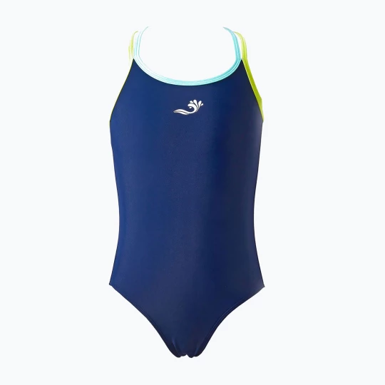 Obrázek produktu Dětské jednodílné plavky Splash About Essential Sports lime Námořnická modř