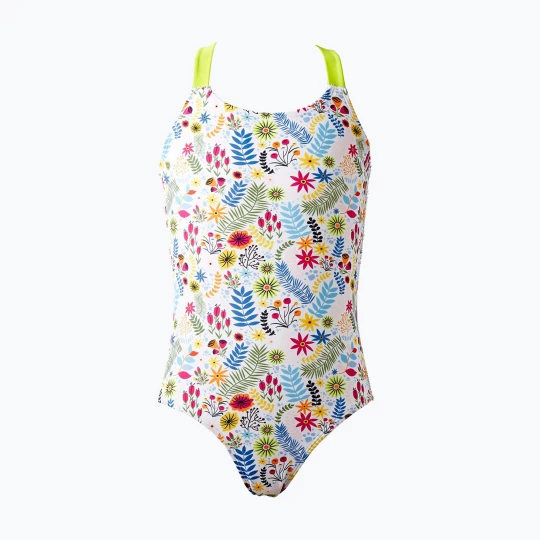 Obrázek produktu Dětské jednodílné plavky Splash About Jungle Paradise lime Barevné