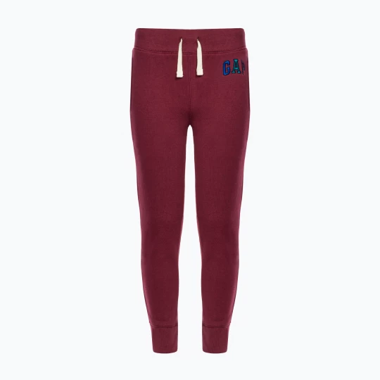 Obrázek produktu Dětské kalhoty GAP V-Fall Fash Logo Jogger garnet red vínová