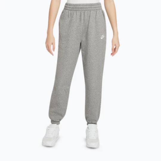 Obrázek produktu Dětské kalhoty Nike Sportswear Club Fleece dark grey heather / base grey / white