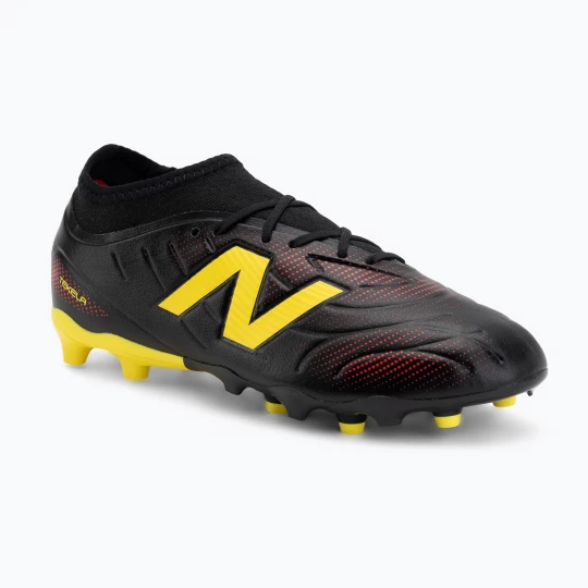 Obrázek produktu Dětské kopačky New Balance Tekela Team V5 black 100 / punch yellow / fire cracker