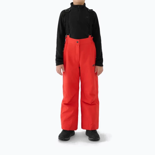 Obrázek produktu Dětské lyžařské kalhoty 4F Fnk M0949 red