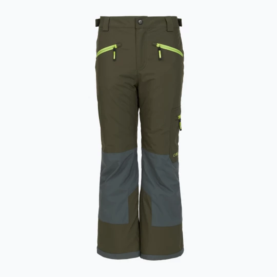 Obrázek produktu Dětské lyžařské kalhoty CMP 32W0504 olive / jungle Zelená