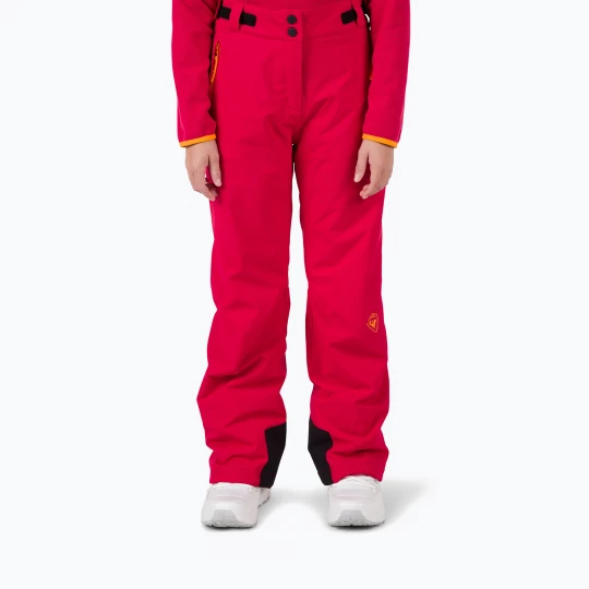 Obrázek produktu Dětské lyžařské kalhoty Rossignol Girl Ski ruby red