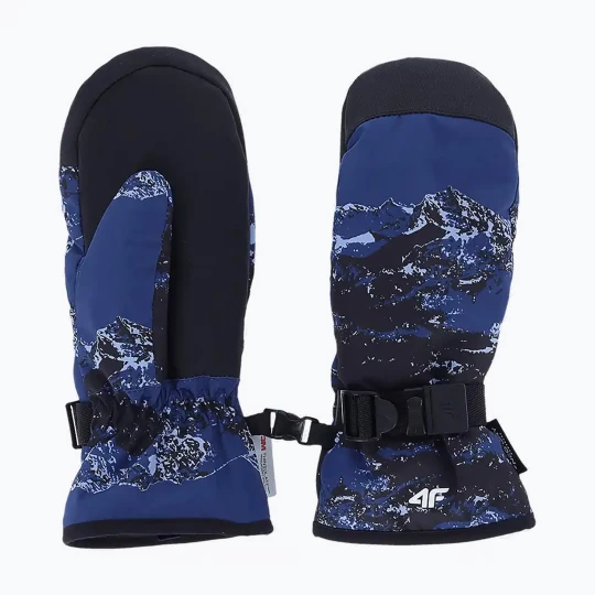 Obrázek produktu Dětské lyžařské rukavice 4F Fnk M199 navy Námořnická modř