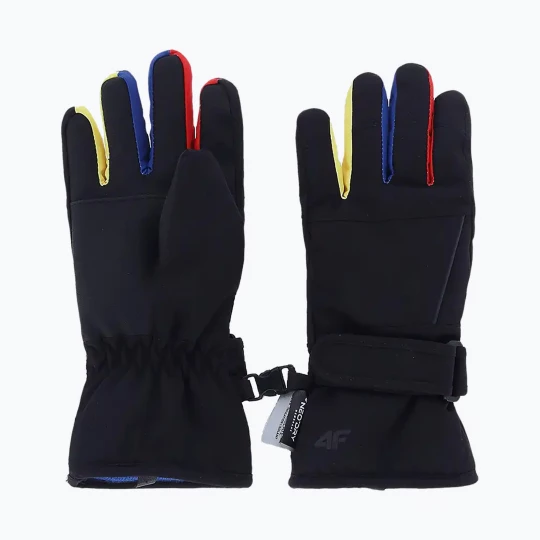 Obrázek produktu Dětské lyžařské rukavice 4F Fnk U200 deep black