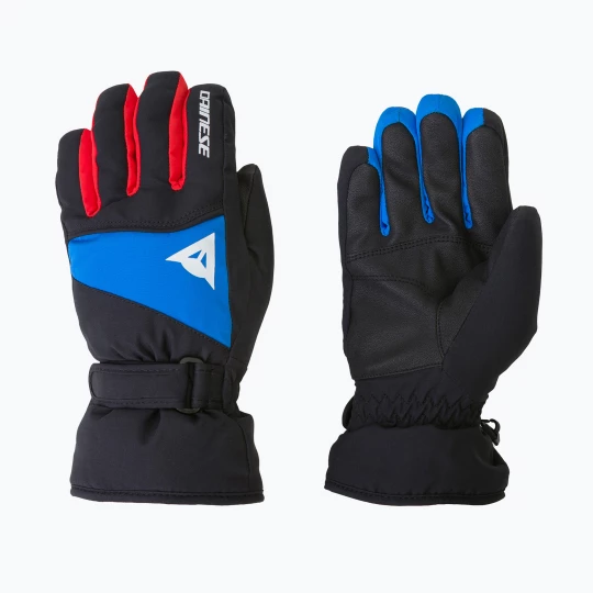 Obrázek produktu Dětské lyžařské rukavice Dainese Hp Scarabeo black taps / high risk red / lapi