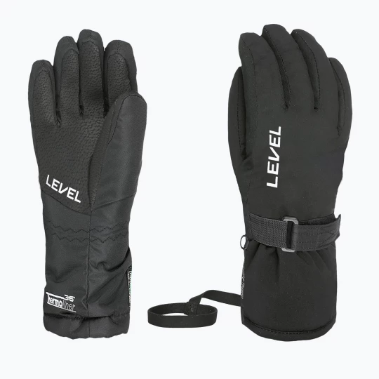 Obrázek produktu Dětské lyžařské rukavice Level Junior black