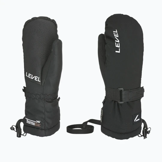 Obrázek produktu Dětské lyžařské rukavice Level Junior Mitt black