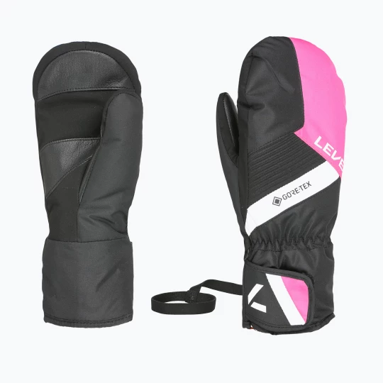 Obrázek produktu Dětské lyžařské rukavice Level Neo JR Gore-Tex Mitt fuchsia Černá