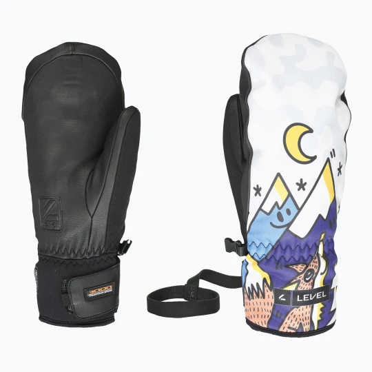 Obrázek produktu Dětské lyžařské rukavice Level Vertigo Mitt Teen blue grey