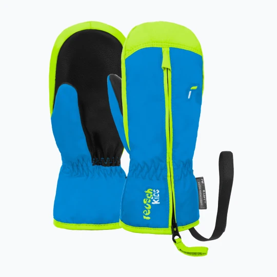 Obrázek produktu Dětské lyžařské rukavice Reusch Ben Mitten brilliant blue / safety yel