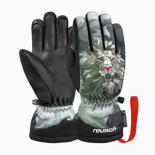Obrázek produktu Dětské lyžařské rukavice Reusch Carter R-Tex XT blck / silver / fluo red Zelená