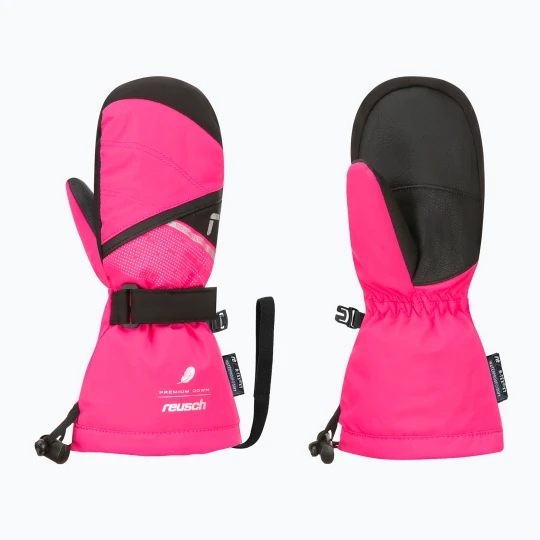 Obrázek produktu Dětské lyžařské rukavice Reusch Kaden Down R-Tex XT Mitten pink glo