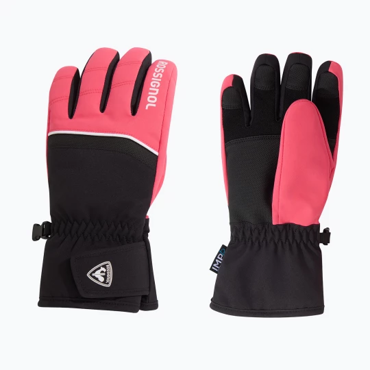 Obrázek produktu Dětské lyžařské rukavice Rossignol Tech Impr G tea rose Černá