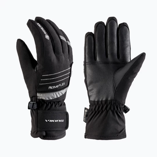 Obrázek produktu Dětské lyžařské rukavice Viking Helix GTX dark grey
