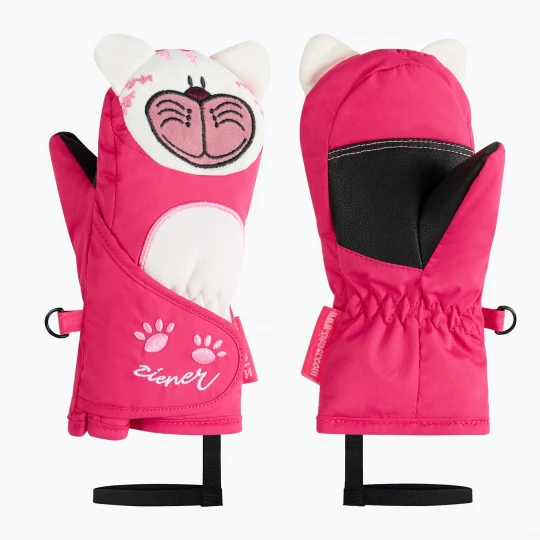 Obrázek produktu Dětské lyžařské rukavice ZIENER Lanimalo-Z pop pink