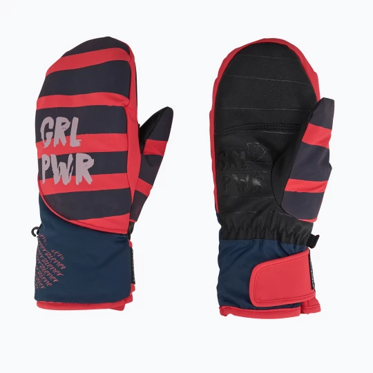 Obrázek produktu Dětské lyžařské rukavice ZIENER Liwani Aquashield PR Mitten fiery red