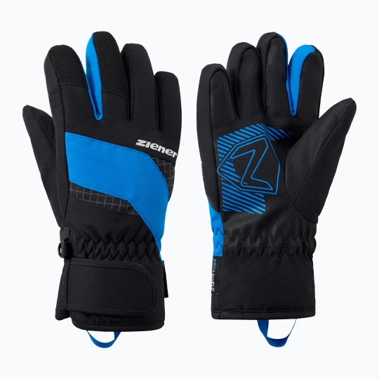 Obrázek produktu Dětské lyžařské rukavice ZIENER Luuki-Z Aquashield black / persian blue