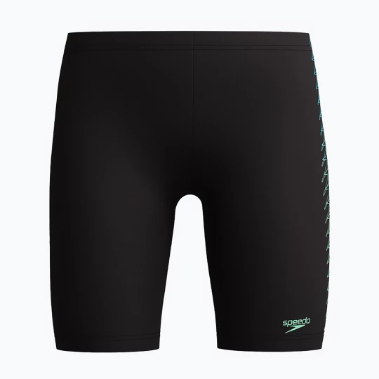 Obrázek produktu Dětské plavecké jammery Speedo Plastisol Placement Jammer black / alfalfa green