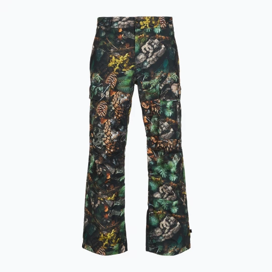 Obrázek produktu Dětské snowboardové kalhoty DC Code pine photo camo Zelená