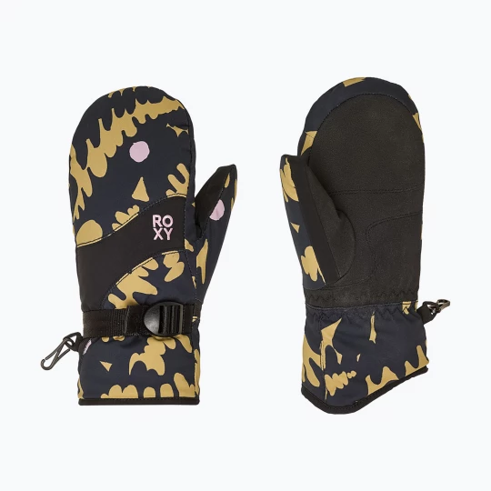 Obrázek produktu Dětské snowboardové rukavice Roxy Jetty Mitt fennel seed / big flower rg Béžová